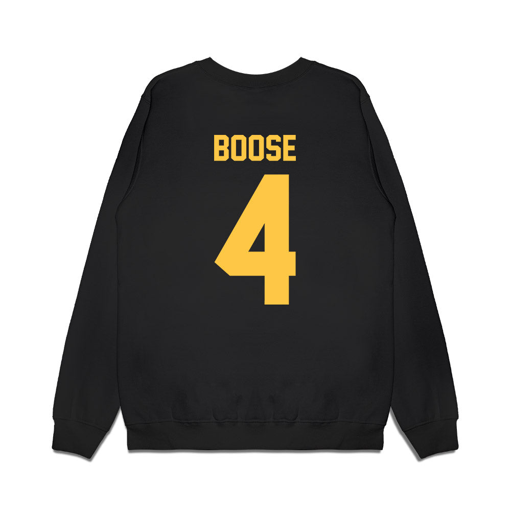 Wayne State - NCAA Men's Basketball : JaKobie Boose - Vintage Basketball Premium Crewneck Sweatshirt-1