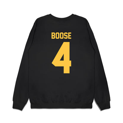 Wayne State - NCAA Men's Basketball : JaKobie Boose - Vintage Basketball Premium Crewneck Sweatshirt-1
