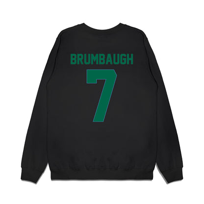 Tulane - NCAA Men's Basketball : Rowan Brumbaugh - Vintage Shersey Premium Crewneck Sweatshirt-1