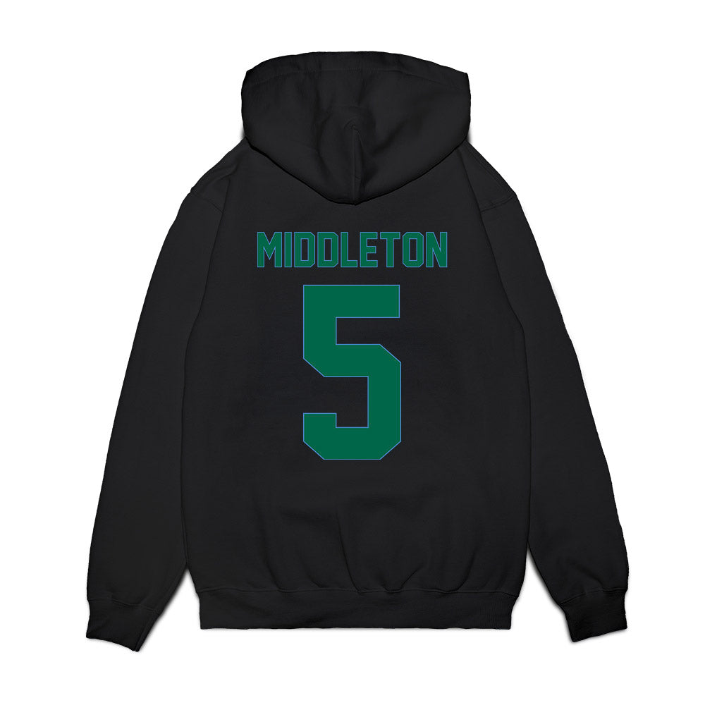 Tulane - NCAA Men's Basketball : Scotty Middleton - Vintage Shersey Premium Hooded Sweatshirt-1