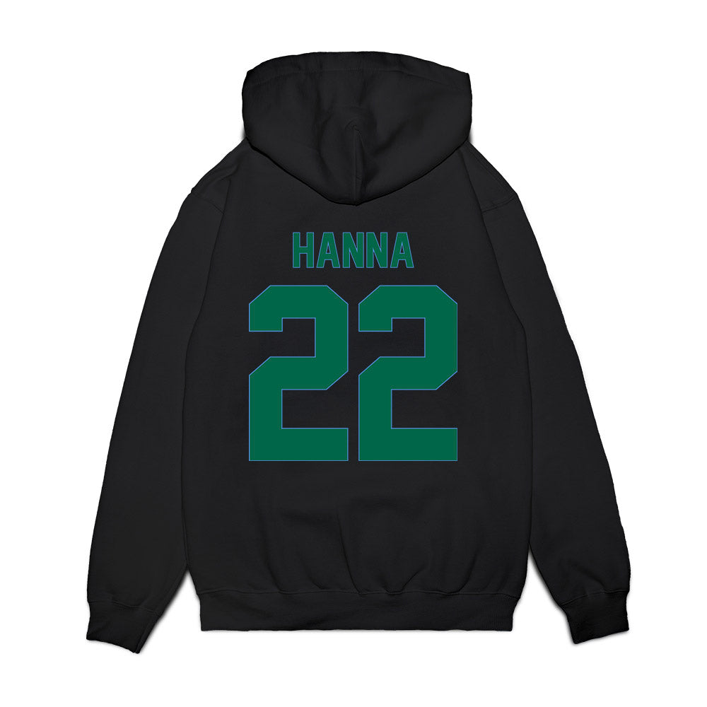 Tulane - NCAA Women's Basketball : Dyllan Hanna - Vintage Shersey Premium Hooded Sweatshirt-1