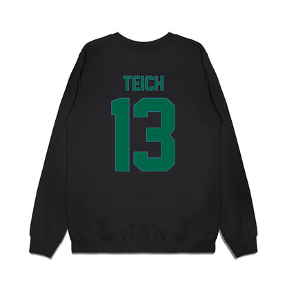 Tulane - NCAA Men's Basketball : Joseph Teich - Vintage Shersey Premium Crewneck Sweatshirt-1