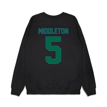Tulane - NCAA Men's Basketball : Scotty Middleton - Vintage Shersey Premium Crewneck Sweatshirt-1