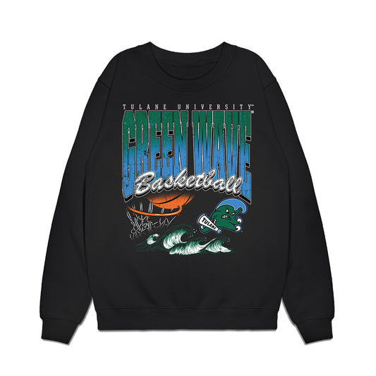 Tulane - NCAA Men's Basketball : Julie Nadeau - Vintage Shersey Premium Crewneck Sweatshirt-0