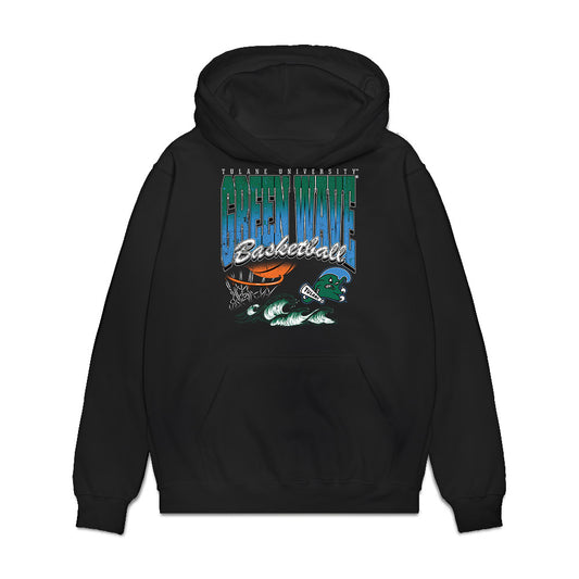 Tulane - NCAA Men's Basketball : Julie Nadeau - Vintage Shersey Premium Hooded Sweatshirt-0