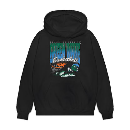 Tulane - NCAA Men's Basketball : Scotty Middleton - Vintage Shersey Premium Hooded Sweatshirt-0