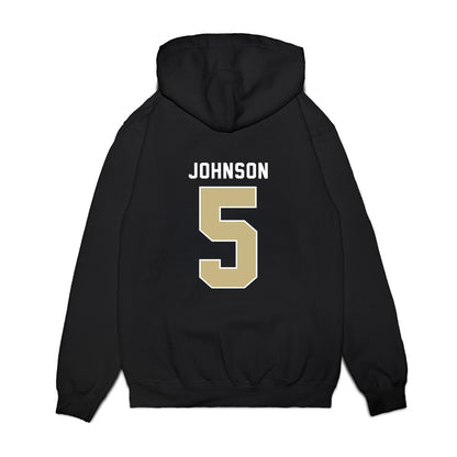Akron - NCAA Men's Basketball : Tavari Johnson - Vintage Premium Hooded Sweatshirt-1