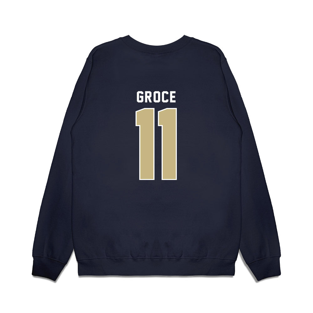 Akron - NCAA Men's Basketball : Conner Groce - Vintage Premium Crewneck Sweatshirt-1