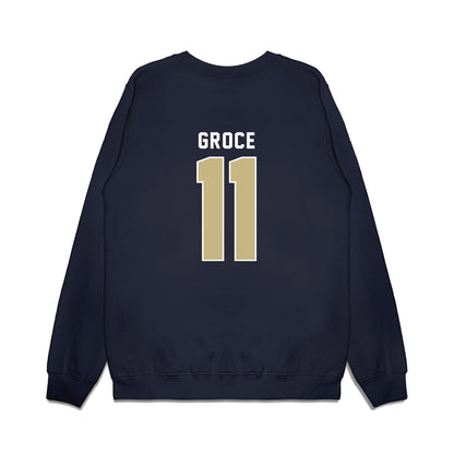 Akron - NCAA Men's Basketball : Conner Groce - Vintage Premium Crewneck Sweatshirt-1