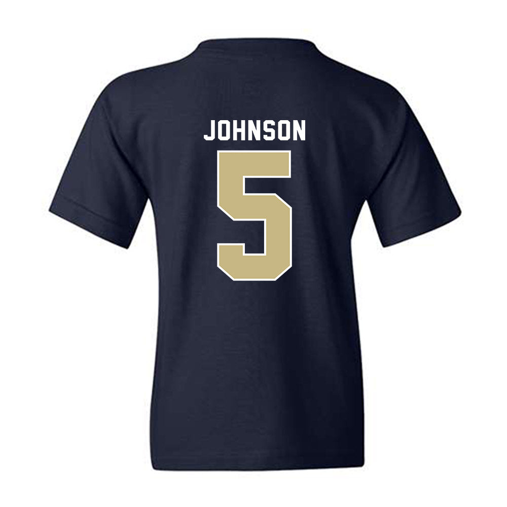 Akron - NCAA Men's Basketball : Tavari Johnson - Vintage Youth T-Shirt-1