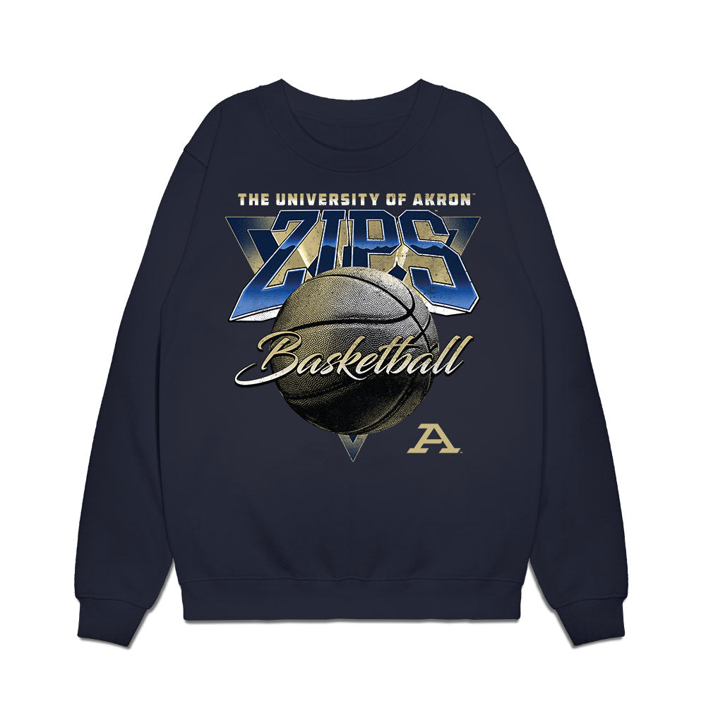 Akron - NCAA Men's Basketball : Conner Groce - Vintage Premium Crewneck Sweatshirt-0
