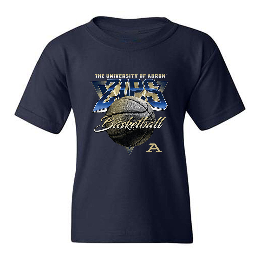 Akron - NCAA Men's Basketball : Conner Groce - Vintage Youth T-Shirt-0