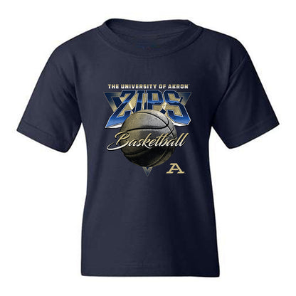 Akron - NCAA Men's Basketball : Conner Groce - Vintage Youth T-Shirt-0