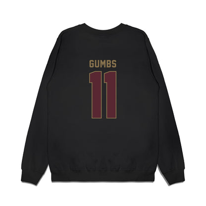 Texas State - NCAA Men's Basketball : Kaden Gumbs - Premium Crewneck Sweatshirt-1