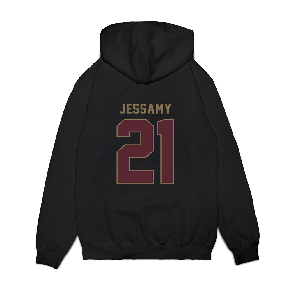 Texas State - NCAA Men's Basketball : Ronald Jessamy - Premium Hooded Sweatshirt-1