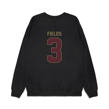 Texas State - NCAA Men's Basketball : Robert Fields - Premium Crewneck Sweatshirt-1