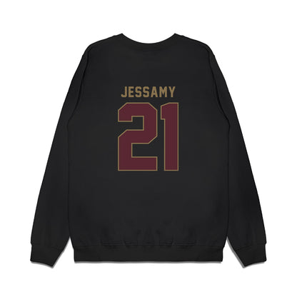 Texas State - NCAA Men's Basketball : Ronald Jessamy - Premium Crewneck Sweatshirt-1