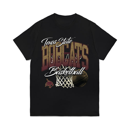 Texas State - NCAA Men's Basketball : Robert Fields - Comfort Colors T-Shirt-0