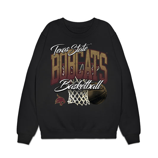 Texas State - NCAA Men's Basketball : Kaden Gumbs - Premium Crewneck Sweatshirt-0