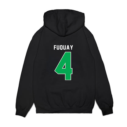 Marshall - NCAA Men's Basketball : Andrew Fuquay - Vintage Basketball Premium Hooded Sweatshirt-1