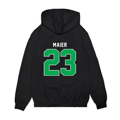 Marshall - NCAA Women's Basketball : Meredith Maier - Vintage Basketball Premium Hooded Sweatshirt-1
