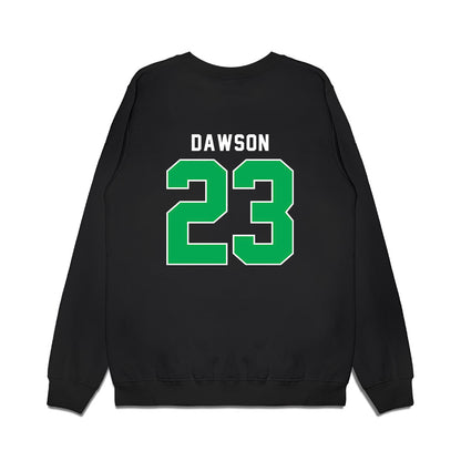 Marshall - NCAA Men's Basketball : Mikal Dawson - Vintage Basketball Premium Crewneck Sweatshirt-1