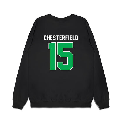 Marshall - NCAA Women's Basketball : Nikiah Chesterfield - Vintage Basketball Premium Crewneck Sweatshirt-1