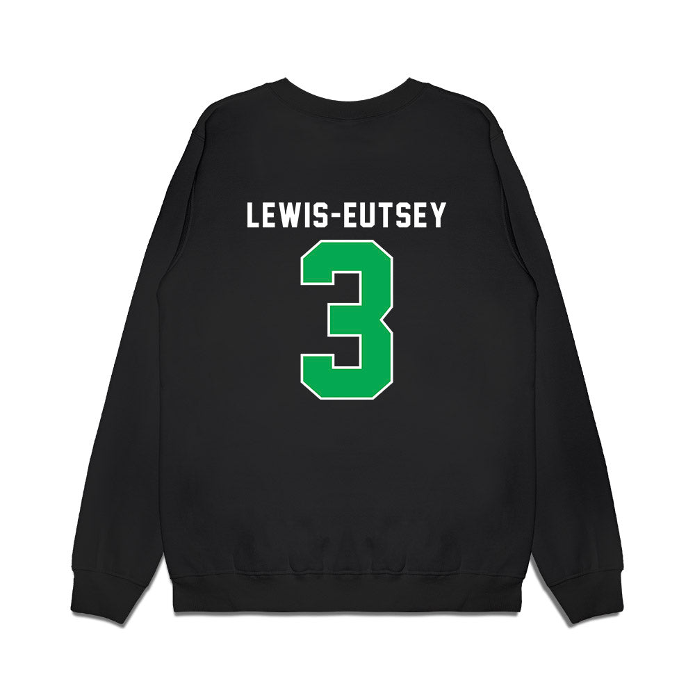 Marshall - NCAA Women's Basketball : Timaya Lewis-Eutsey - Vintage Basketball Premium Crewneck Sweatshirt-1