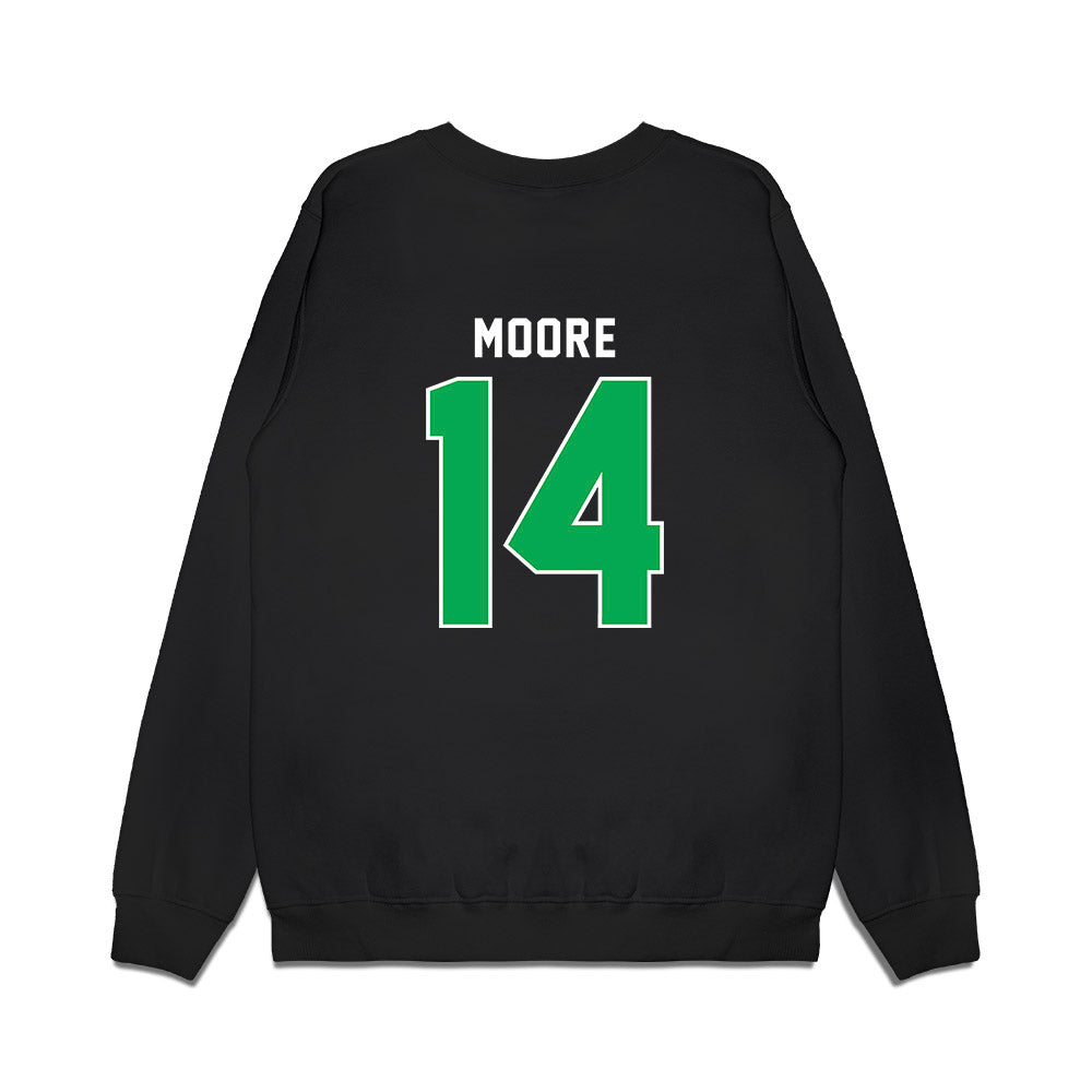 Marshall - NCAA Men's Basketball : Grant Moore - Vintage Basketball Premium Crewneck Sweatshirt-1