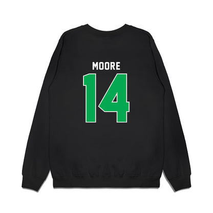 Marshall - NCAA Men's Basketball : Grant Moore - Vintage Basketball Premium Crewneck Sweatshirt-1