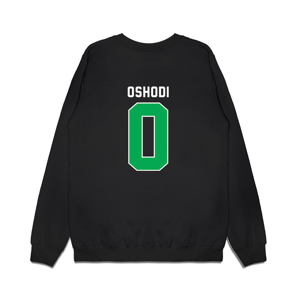 Marshall - NCAA Men's Basketball : Fazl Oshodi - Vintage Basketball Premium Crewneck Sweatshirt-1