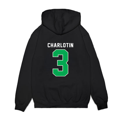 Marshall - NCAA Men's Basketball : Alex Charlotin - Vintage Basketball Premium Hooded Sweatshirt-1