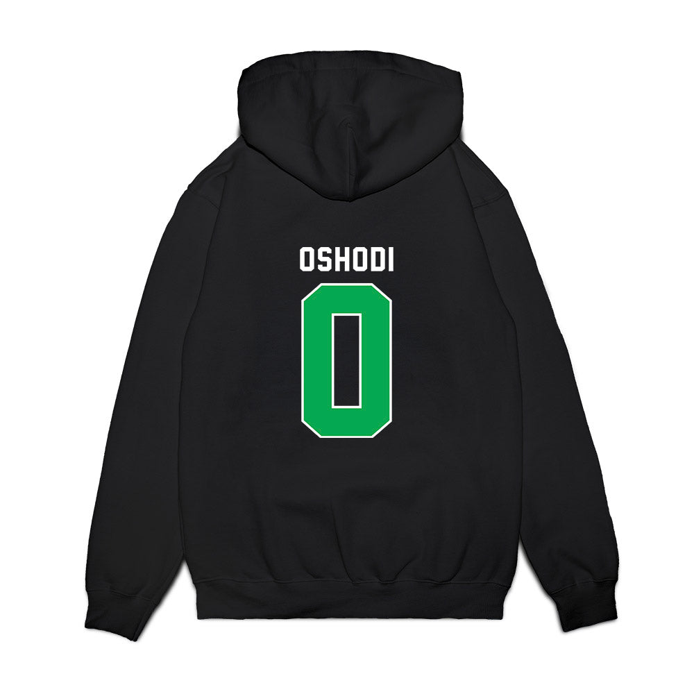 Marshall - NCAA Men's Basketball : Fazl Oshodi - Vintage Basketball Premium Hooded Sweatshirt-1