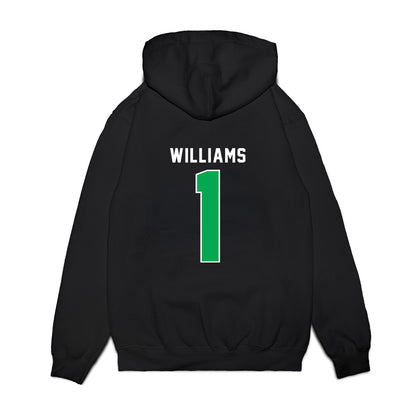 Marshall - NCAA Women's Basketball : TreShondra Williams - Vintage Basketball Premium Hooded Sweatshirt-1