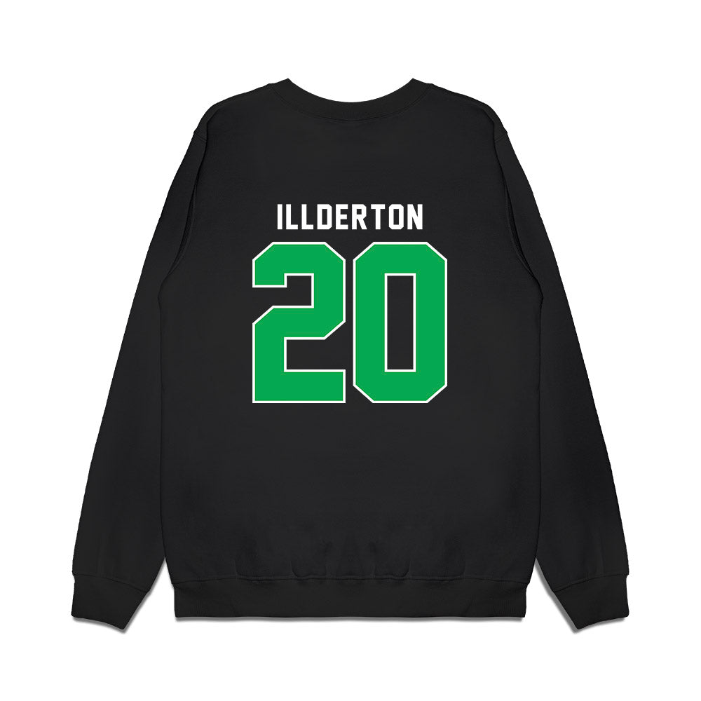 Marshall - NCAA Women's Basketball : Peyton Illderton - Vintage Basketball Premium Crewneck Sweatshirt-1