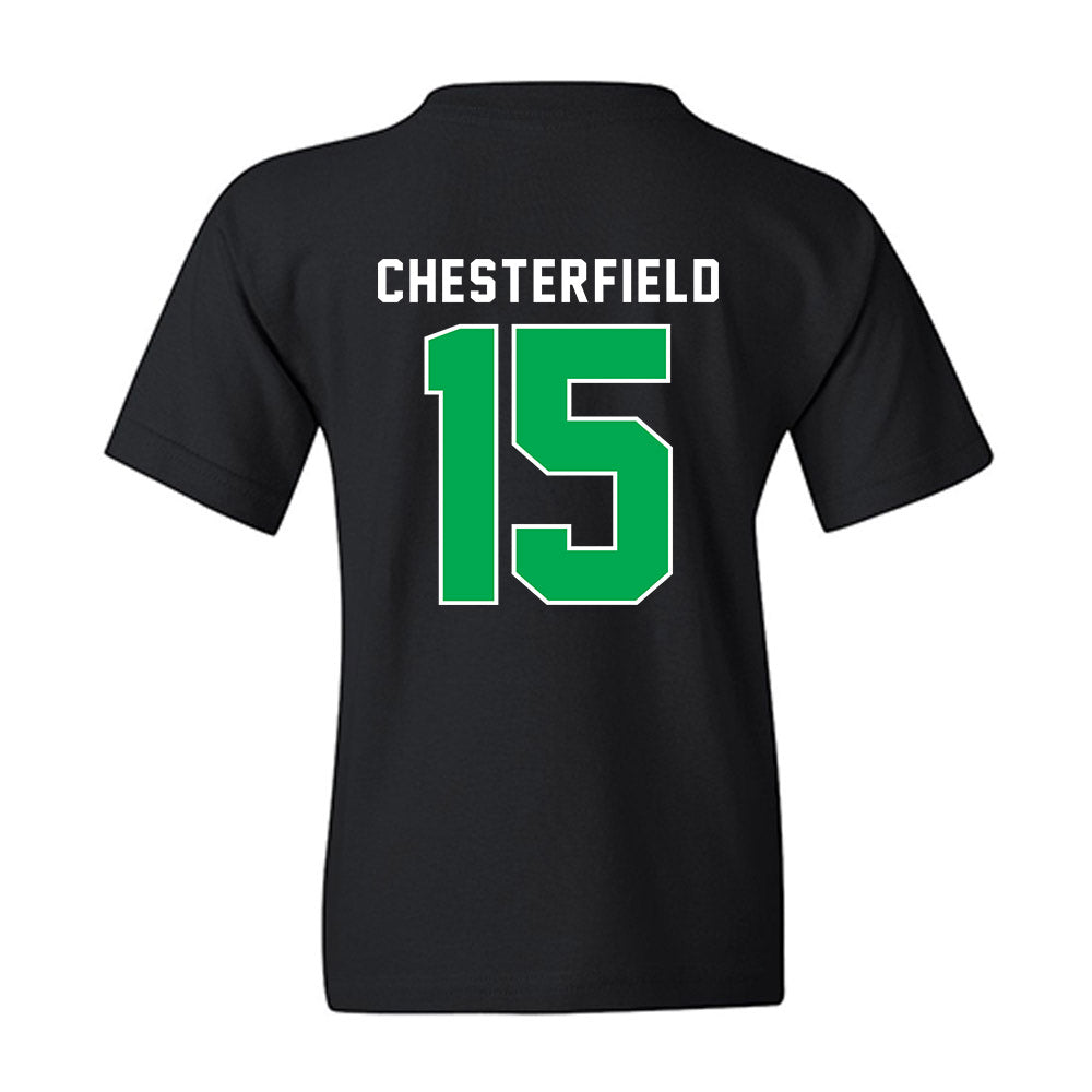 Marshall - NCAA Women's Basketball : Nikiah Chesterfield - Vintage Basketball Youth T-Shirt-1
