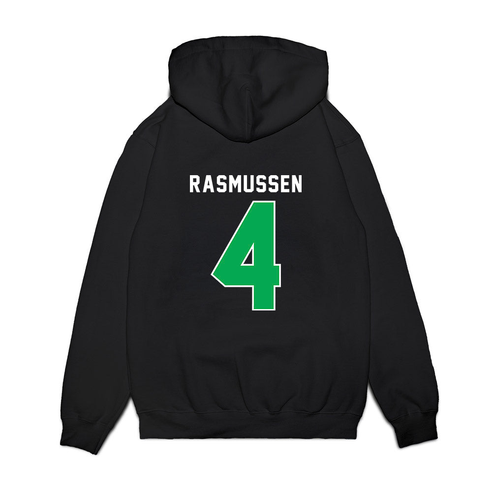 Marshall - NCAA Men's Basketball : Luke Rasmussen - Vintage Basketball Premium Hooded Sweatshirt-1
