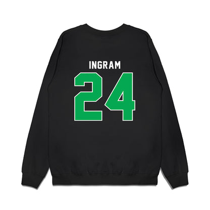 Marshall - NCAA Women's Basketball : Kassie Ingram - Vintage Basketball Premium Crewneck Sweatshirt-1