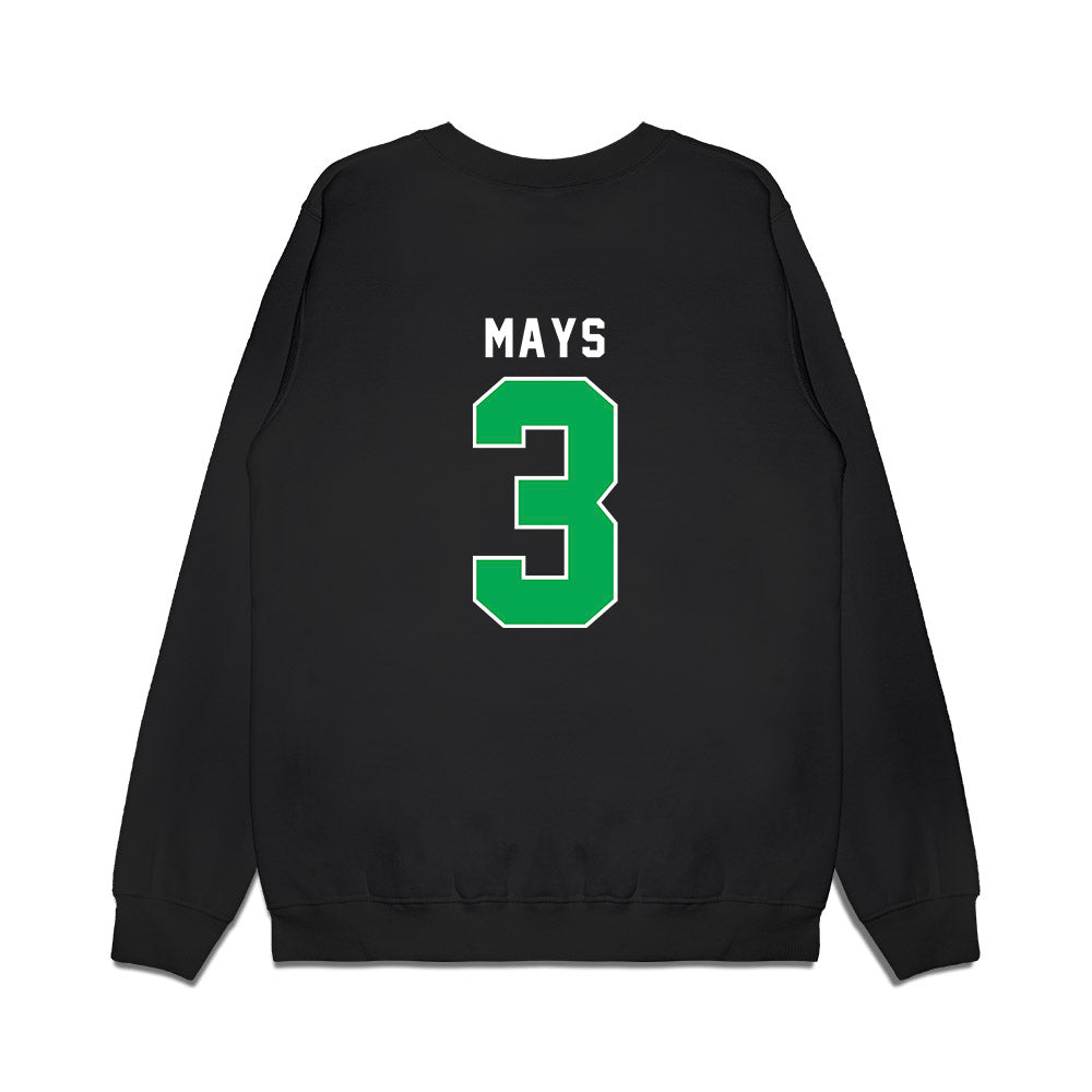 Marshall - NCAA Women's Basketball : Cairah Mays - Vintage Basketball Premium Crewneck Sweatshirt-1