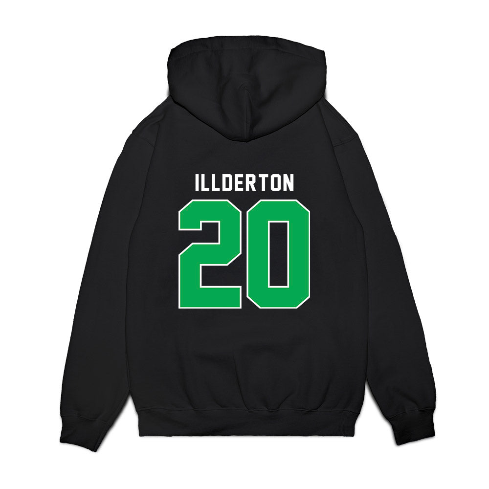 Marshall - NCAA Women's Basketball : Peyton Illderton - Vintage Basketball Premium Hooded Sweatshirt-1
