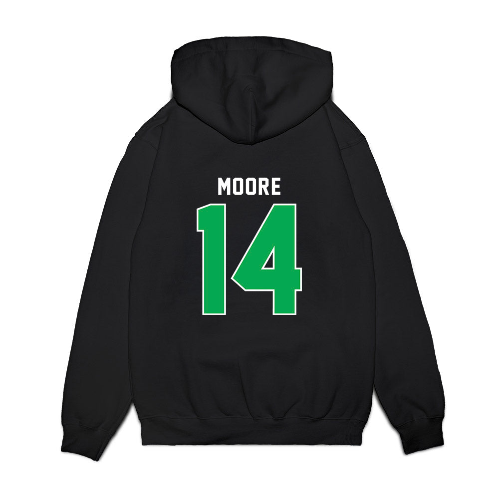 Marshall - NCAA Men's Basketball : Grant Moore - Vintage Basketball Premium Hooded Sweatshirt-1