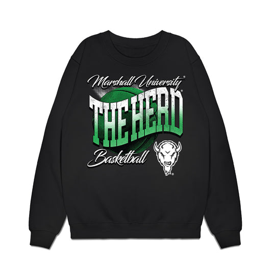 Marshall - NCAA Women's Basketball : Peyton Illderton - Vintage Basketball Premium Crewneck Sweatshirt-0