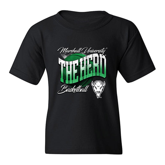 Marshall - NCAA Men's Basketball : Mikal Bell Jr - Vintage Basketball Youth T-Shirt-0
