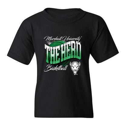 Marshall - NCAA Men's Basketball : Kai Spears - Vintage Basketball Youth T-Shirt-0