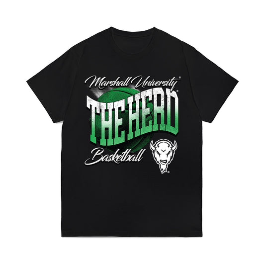 Marshall - NCAA Men's Basketball : Luke Rasmussen - Vintage Basketball Comfort Colors T-Shirt-0