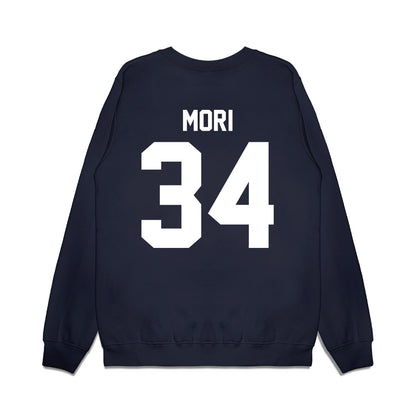 Maine - NCAA Women's Basketball : Mackenzie Mori - Vintage Basketball Premium Crewneck Sweatshirt-1