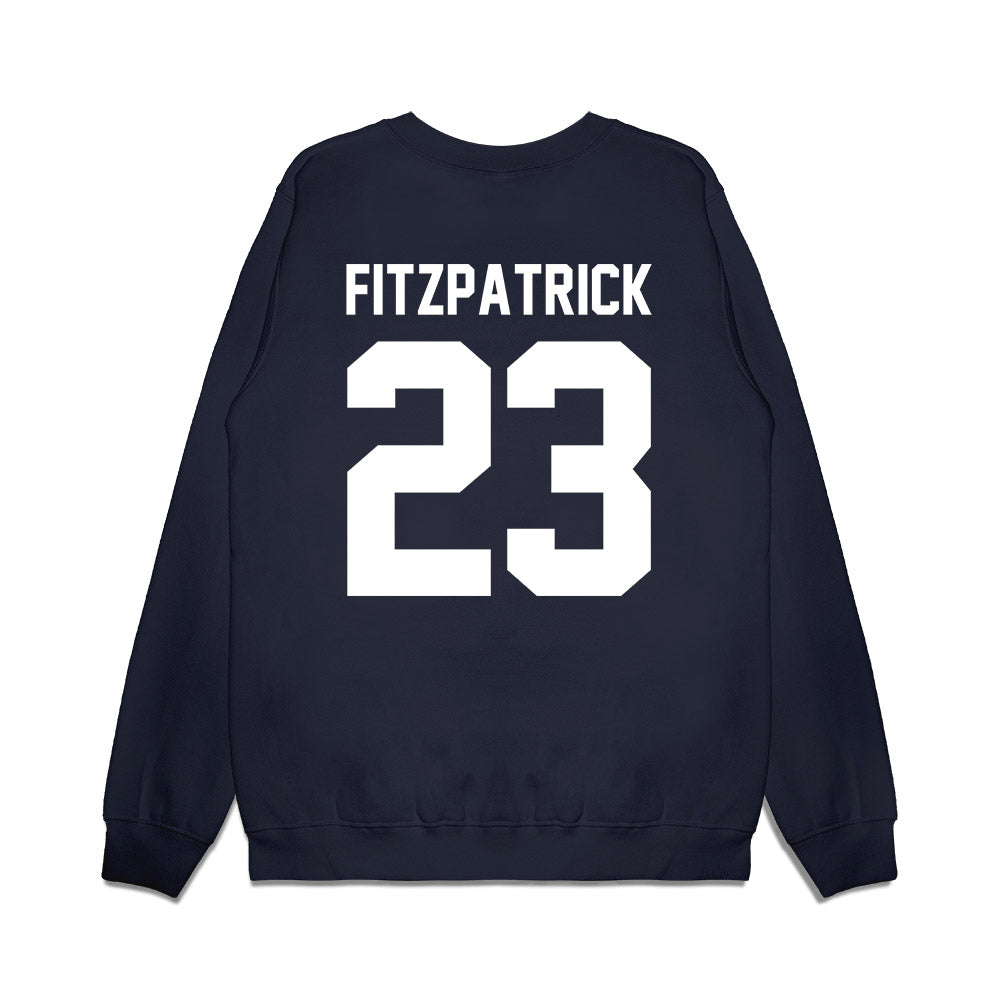Maine - NCAA Women's Basketball : Madigan Fitzpatrick - Vintage Basketball Premium Crewneck Sweatshirt-1