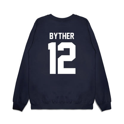 Maine - NCAA Men's Basketball : Emmitt Byther - Vintage Basketball Premium Crewneck Sweatshirt-1