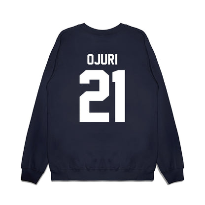 Maine - NCAA Men's Basketball : Joshua Ojuri - Vintage Basketball Premium Crewneck Sweatshirt-1