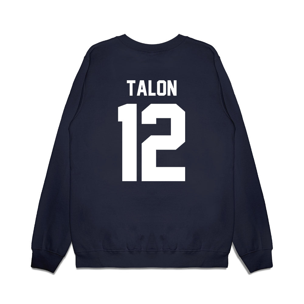Maine - NCAA Women's Basketball : Sarah Talon - Vintage Basketball Premium Crewneck Sweatshirt-1